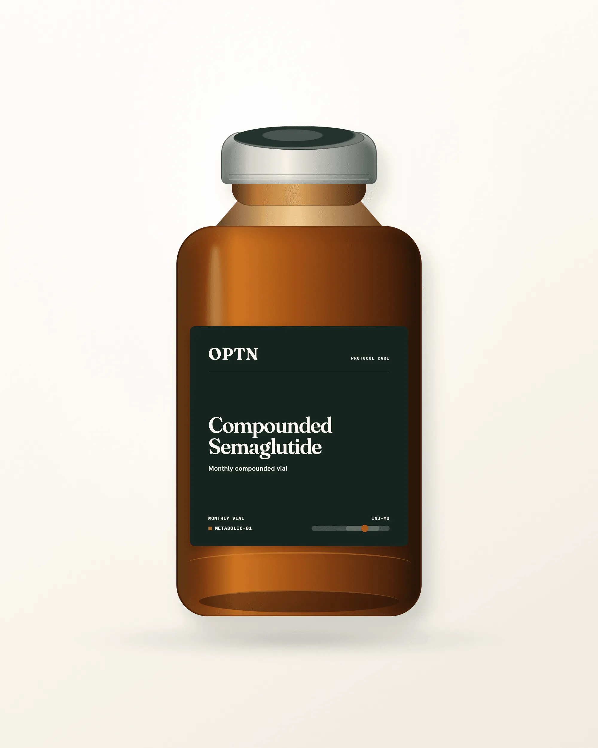 Compounded Semaglutide, monthly vial
