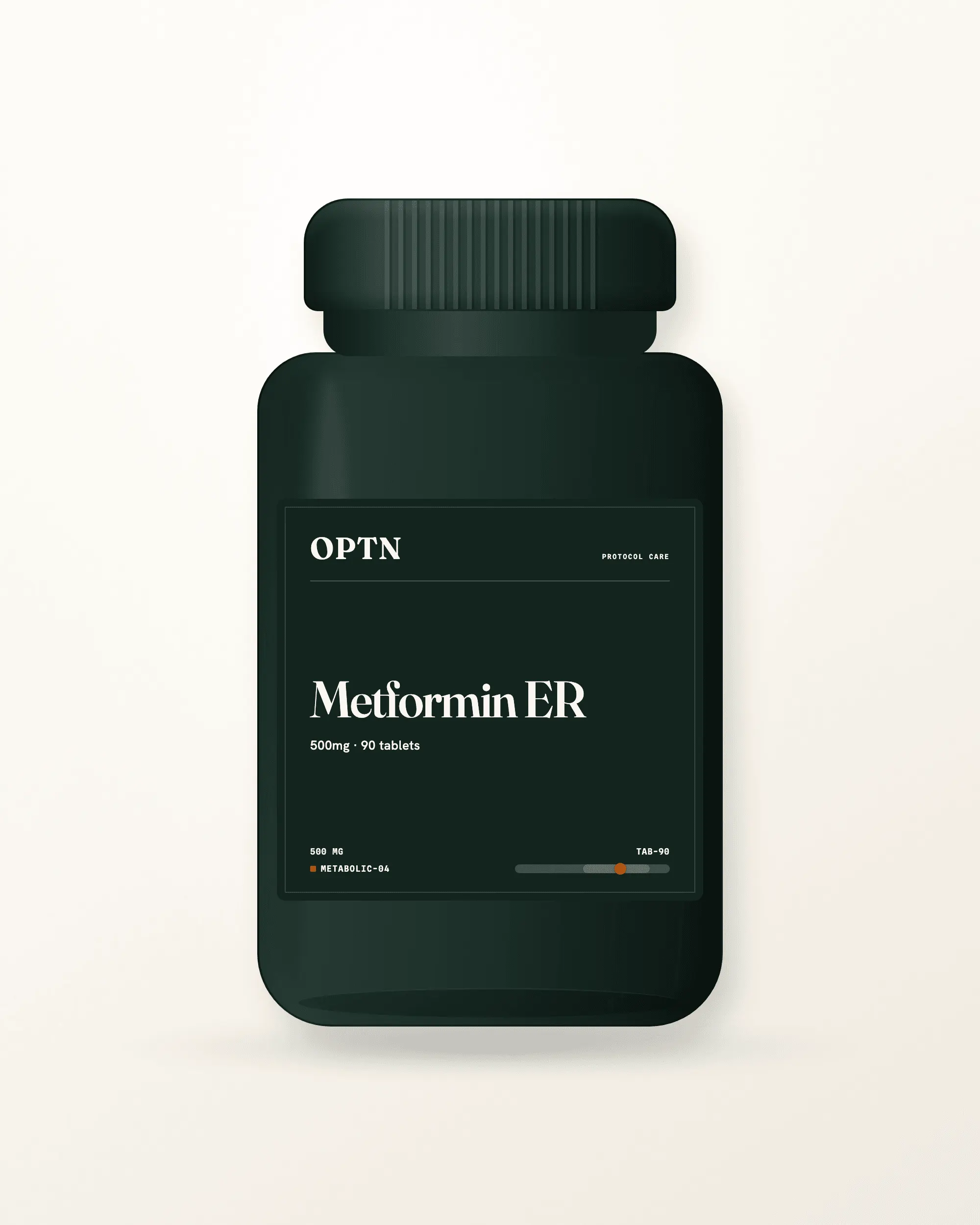 Metformin ER, 500mg, 90ct